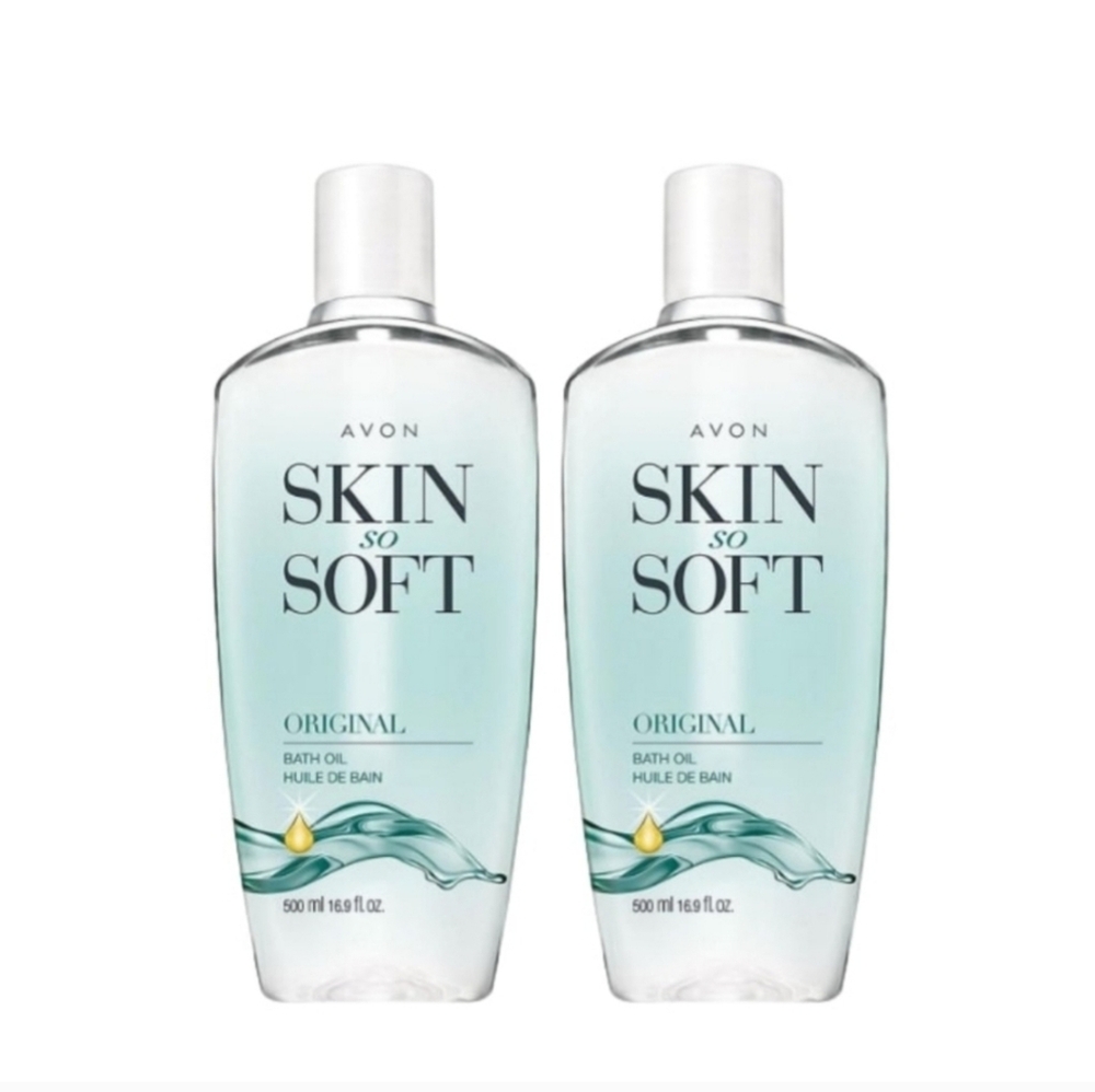 Avon Skin So Soft Bath Oil - 500 ml - 2-pack